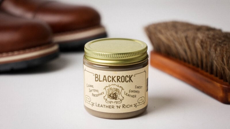 Blackrock leather n rich with horsehair brush and boots