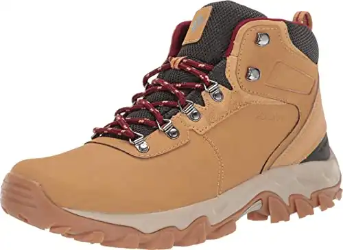 thumbnail image 2 of Columbia Men's Newton Ridge Puls II Waterproof Boots – Cordovan/Squash, Multiple Sizes, NWB 2 of 4